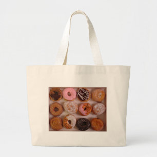 DONUTS! LARGE TOTE BAG