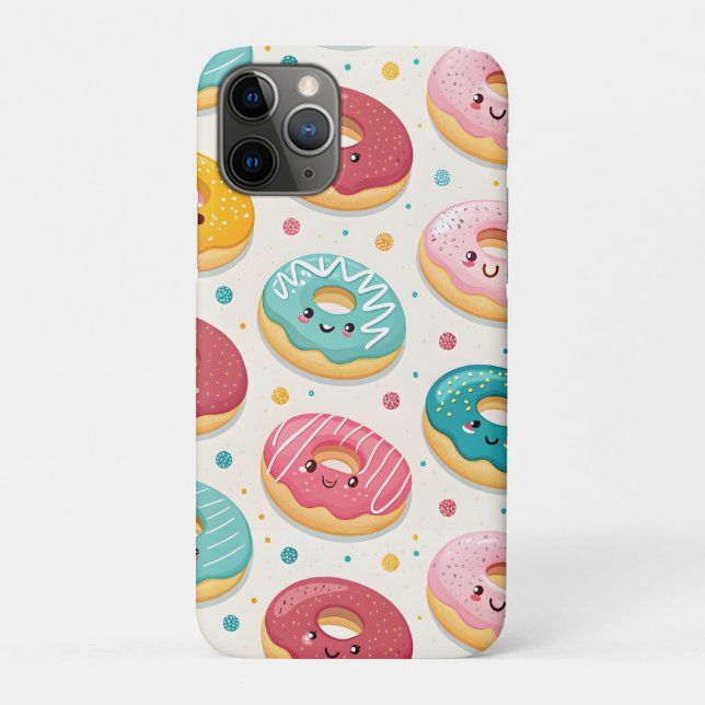 Donuts Pattern Case-Mate iPhone Case (Back)
