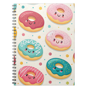 Donuts Pattern Notebook