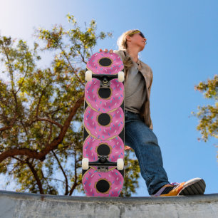DONUTS PINK GIRLS SKATEBOARDS