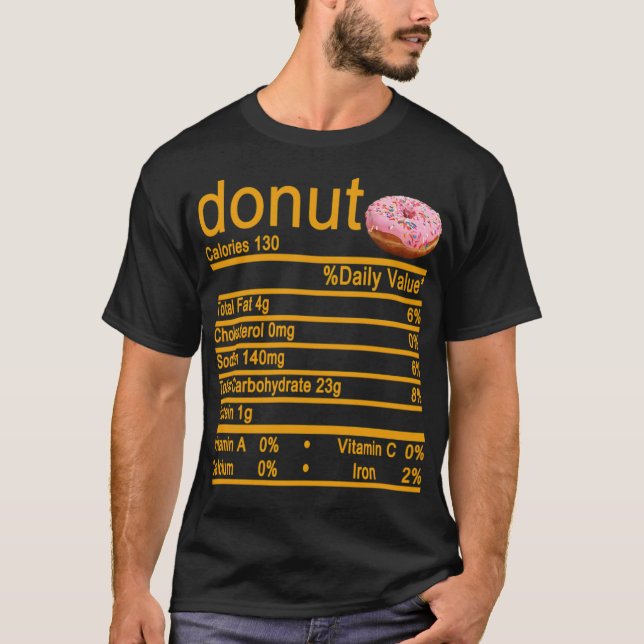 donuts rainbow birthday gift  T-Shirt (Front)