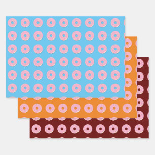 Donuts! Wrapping Paper Sheet