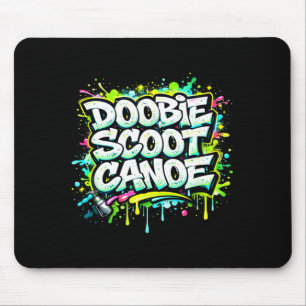 Doobie scoot canoe funny canoeing mouse mat