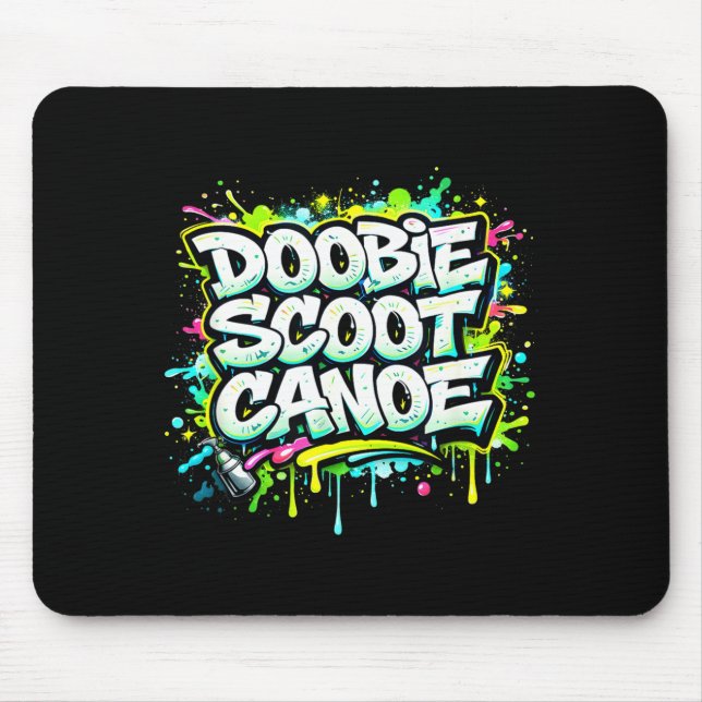 Doobie scoot canoe funny canoeing  mouse mat (Front)