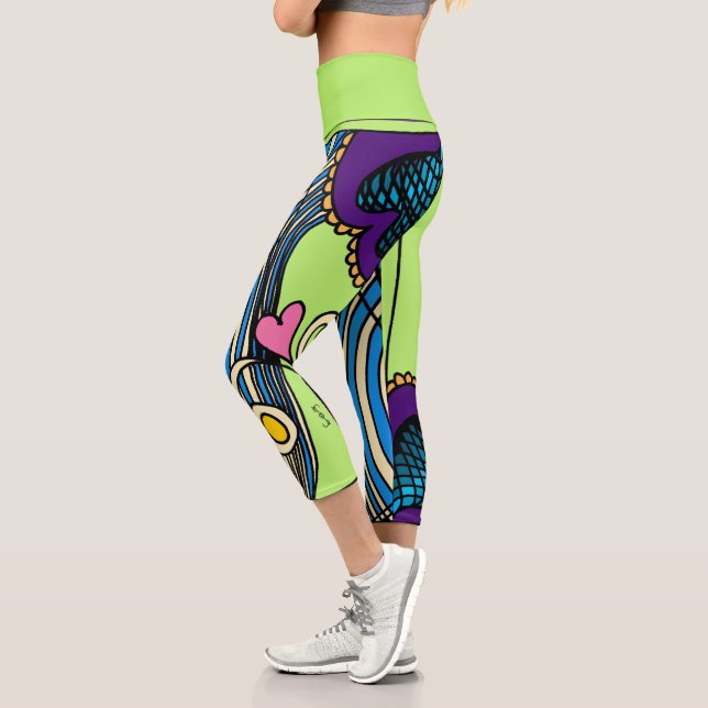 Doodle 1E Colors 1 Leggings (Left)