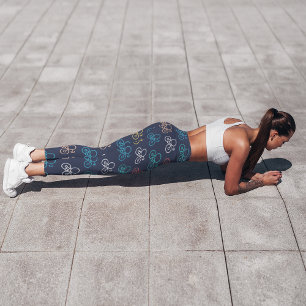 Doodle Bicycle Leggings