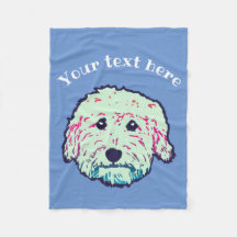 Doodle blanket - Goldendoodle, Labradoodle gift