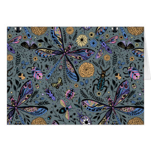 Doodle bugs on slater grey