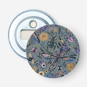 Doodle bugs on slater grey bottle opener
