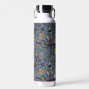 Doodle bugs on slater grey water bottle