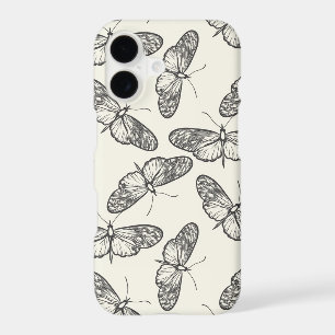 Doodle Butterfly/Moth Pattern