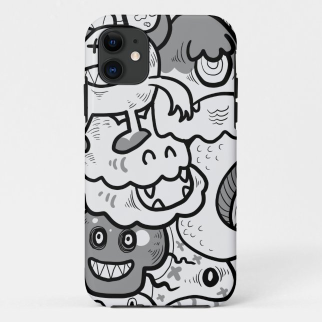 Doodle Case-Mate iPhone Case (Back)