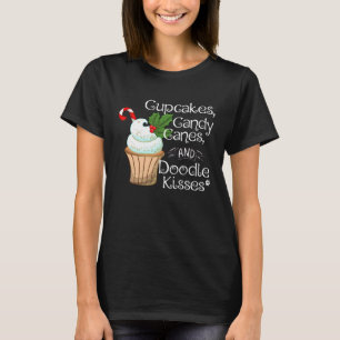 Doodle Christmas Aussiedoodle Bordoodle Sheepadoo T-Shirt