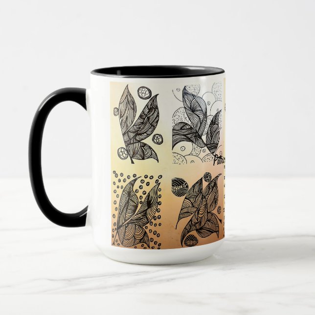 Doodle Coffee Mug (Left)
