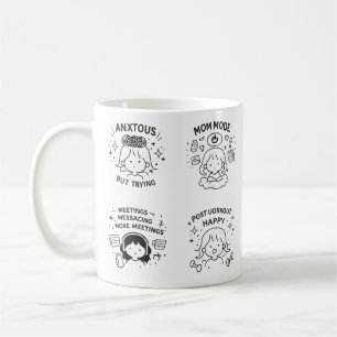 Doodle coffee mug