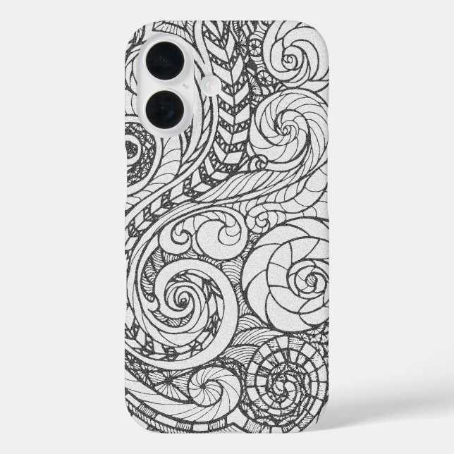 Doodle Design Case-Mate iPhone Case (Back)