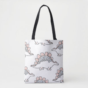 Doodle Dinosaurs: Hand Drawn Fun. Tote Bag