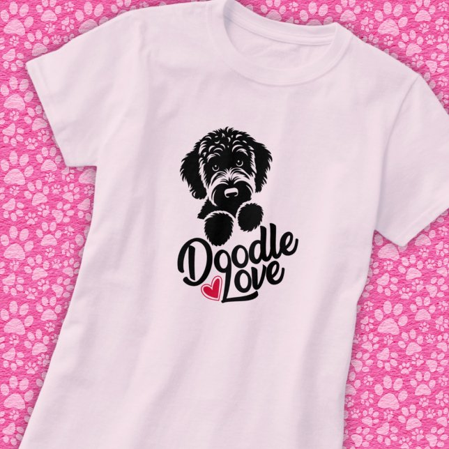 Doodle Dog Love T-Shirt (Creator Uploaded)
