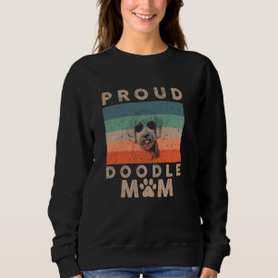 Doodle Dog Mum Goldendoodle Dog Mama Gifts for Wom Sweatshirt