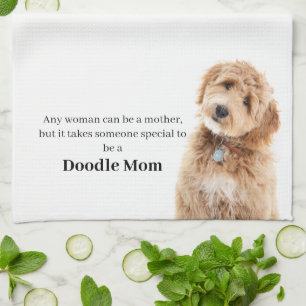 Doodle Dog Mum Kitchen Towel