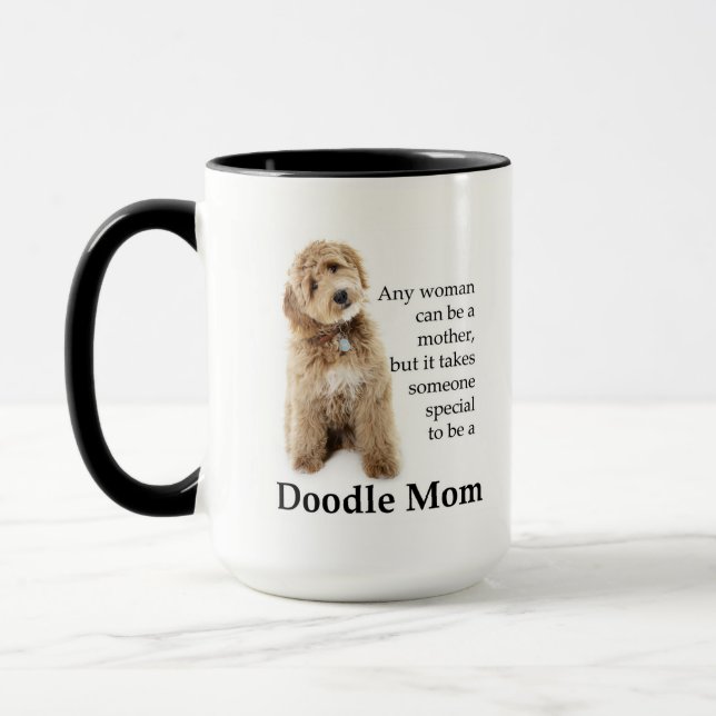 Doodle Dog Mum Mug (Left)