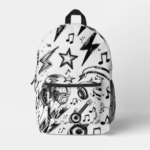 Doodle Edge – Teen Sketch Style Backpack