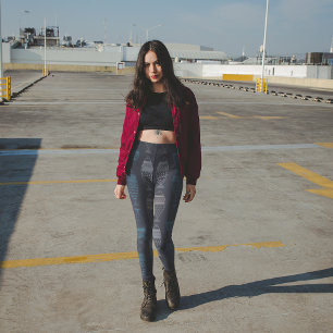 Doodle Fish Leggings