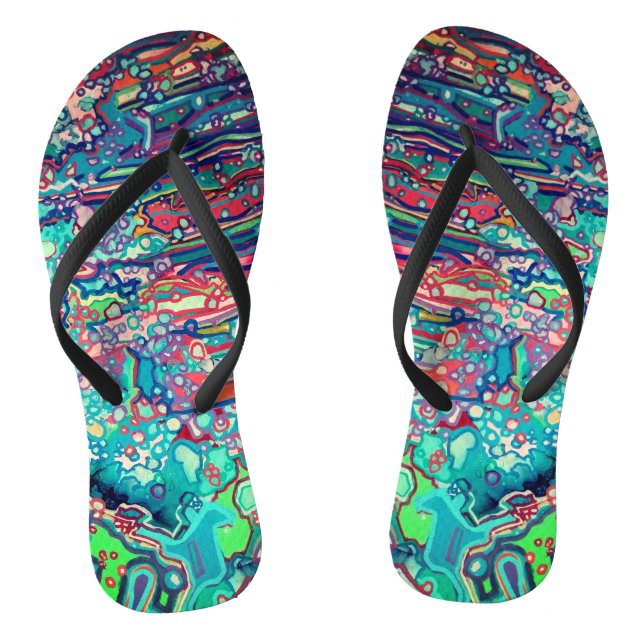 Doodle Flip Flops (Footbed)