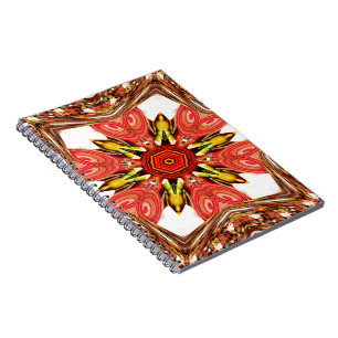 Doodle Floral Art Print Notebook