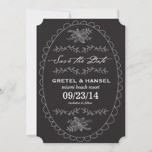 doodle frame save the date