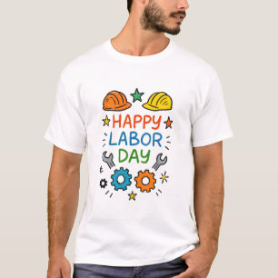 Doodle Fun Labour Day T-Shirt