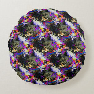Doodle Fun.... Round Cushion