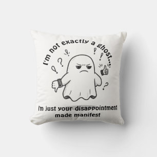 Doodle Ghost Designs for a Touch of Fun Cushion