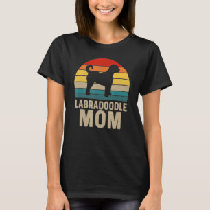 Doodle Goldendoodle Retro Labradoodle Mum Dog T-Shirt