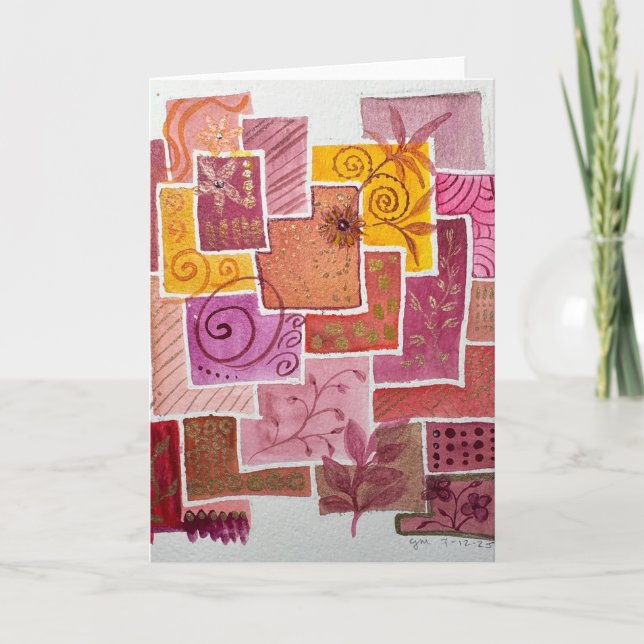 Doodle Greeting Cards by Jill  (Front)