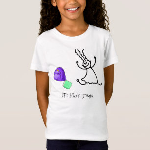 * Doodle Homework Kid Play Book School AR28  T-Shirt