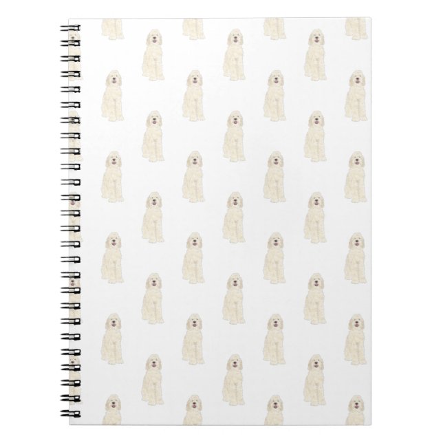 Doodle III (Cream White) Notebook (Front)