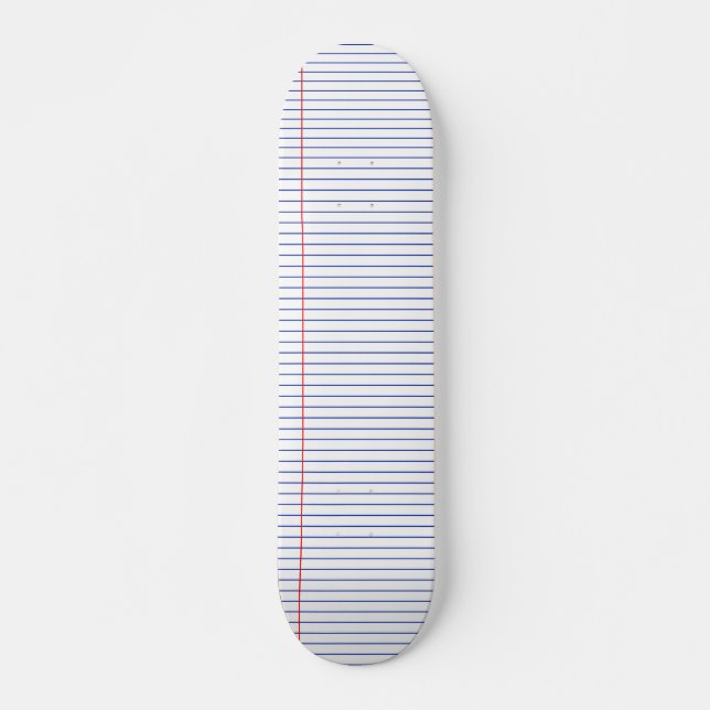 Doodle It Your Self Paper Skateboard (Front)