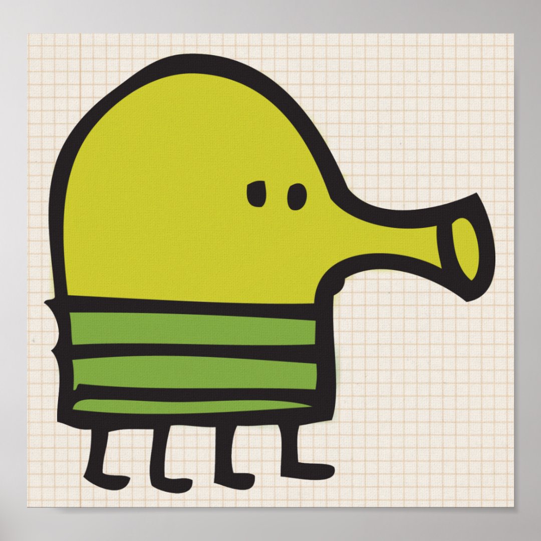 Doodle Jump Poster | Zazzle