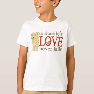 Doodle Love - Blonde Goldendoodle T-Shirt
