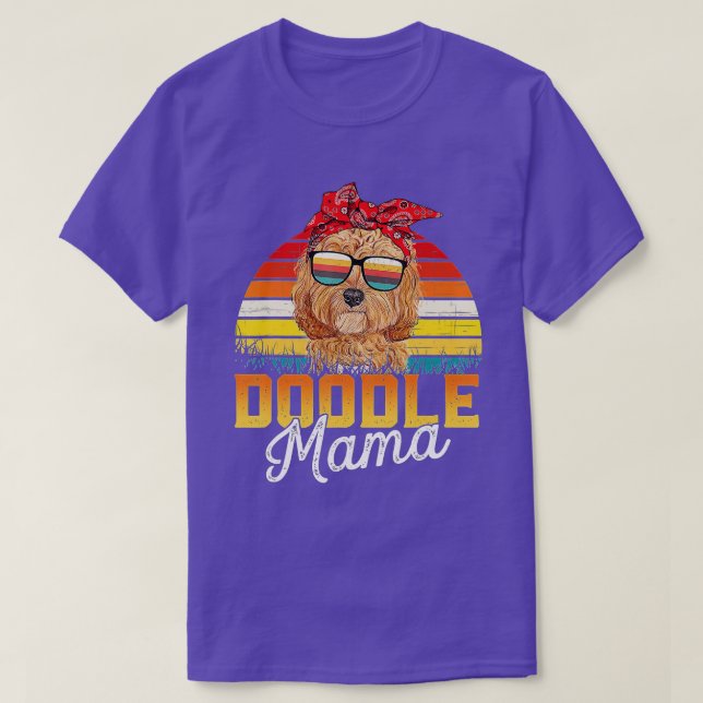 Doodle Mama Best Goldendoodle Mom Ever Mother's Da T-Shirt (Design Front)