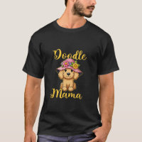 Doodle Mama, Cute Flower Dog, Trending Sweet Golde