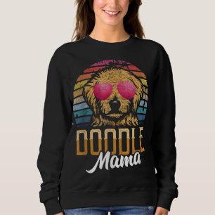Doodle Mama Gift Goldendoodle Mum Goldendoodle Gif Sweatshirt