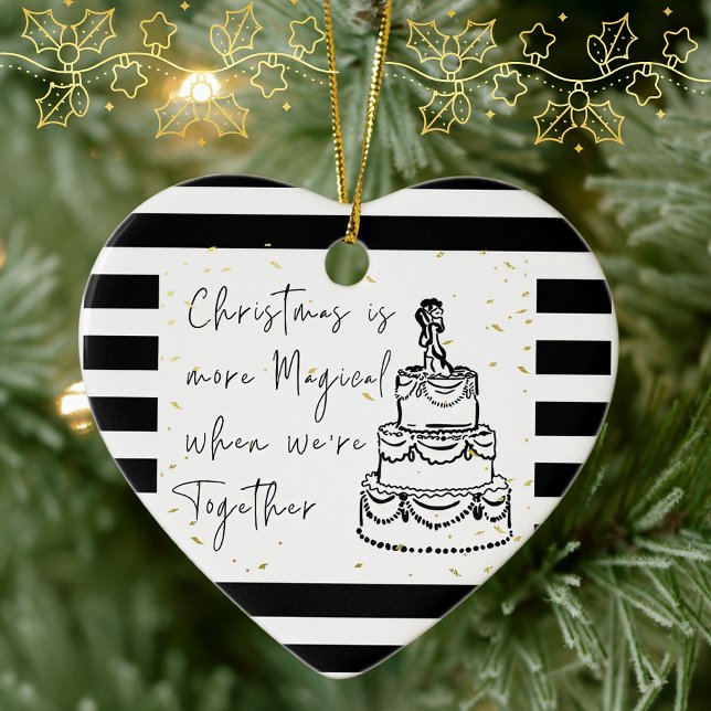 Doodle merry and married ceramic tree decoration (Creator Uploaded)