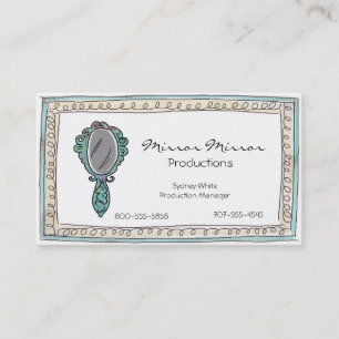 Doodle Mirror Business Cards