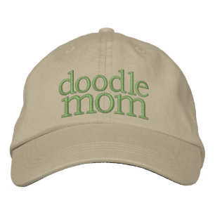 "Doodle MOM"  Dog Lover Embroidered Ball Cap