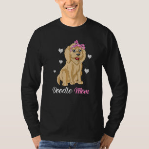 Doodle Mom Funny And Cute Goldendoodle For Mom Mot T-Shirt