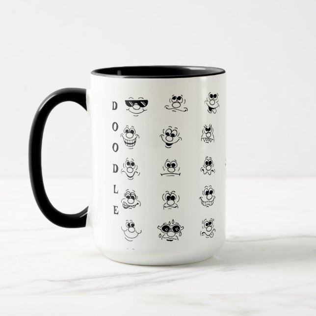 Doodle Mug (Left)