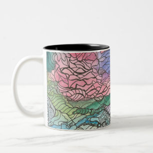 Doodle Mug by Jill 
