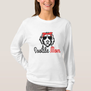 Doodle Mum Goldendoodle Labradoodle Dog Golden Doo T-Shirt